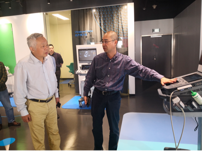 理邦营销系统总经理谢建凯与华体会·官方版网站登录入口谢胜利教授交流 理邦营销系统总经理谢建凯与华体会·官方版网站登录入口谢胜利教授交流